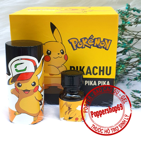 Pikachu chai hít poppers Popper Pikachu 40ml