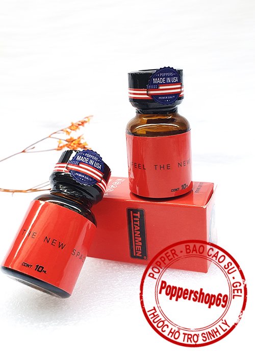 Popper TITANMEN ĐỎ 10ml Popper TITANMEN ĐỎ 10ml