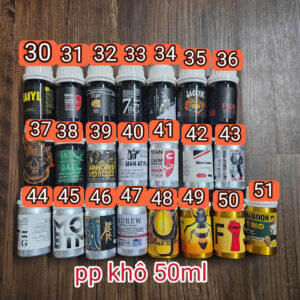 popper khô nhiều mẫu 40ml